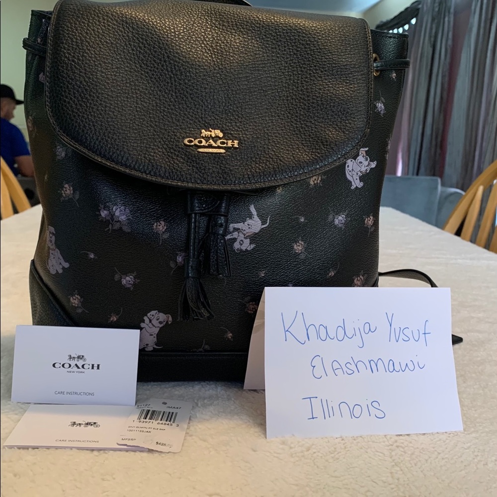 Coach X Disney Dalmatian backpack